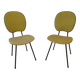 Pair of French dining chairs from the 1950s.