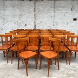 Set of 32 vintage bistro chairs