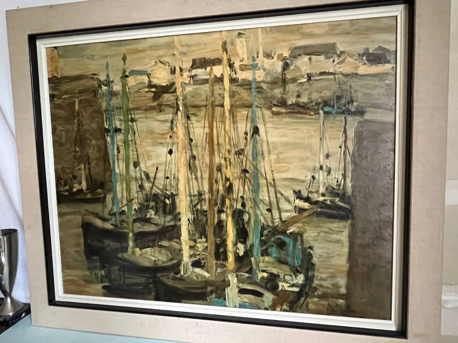 Tableau peintre Baboulene