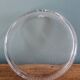 Handcrafted bubble glass ashtray or catchall.