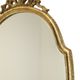Deknudt Mirror with Bow Gold Leaf Gilded Wood Classic 69cm
