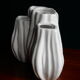 Vase blanc en céramique design Sia