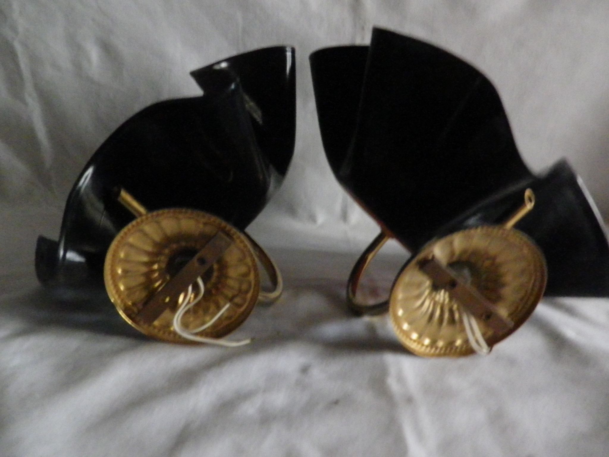 Pair of wall lamps