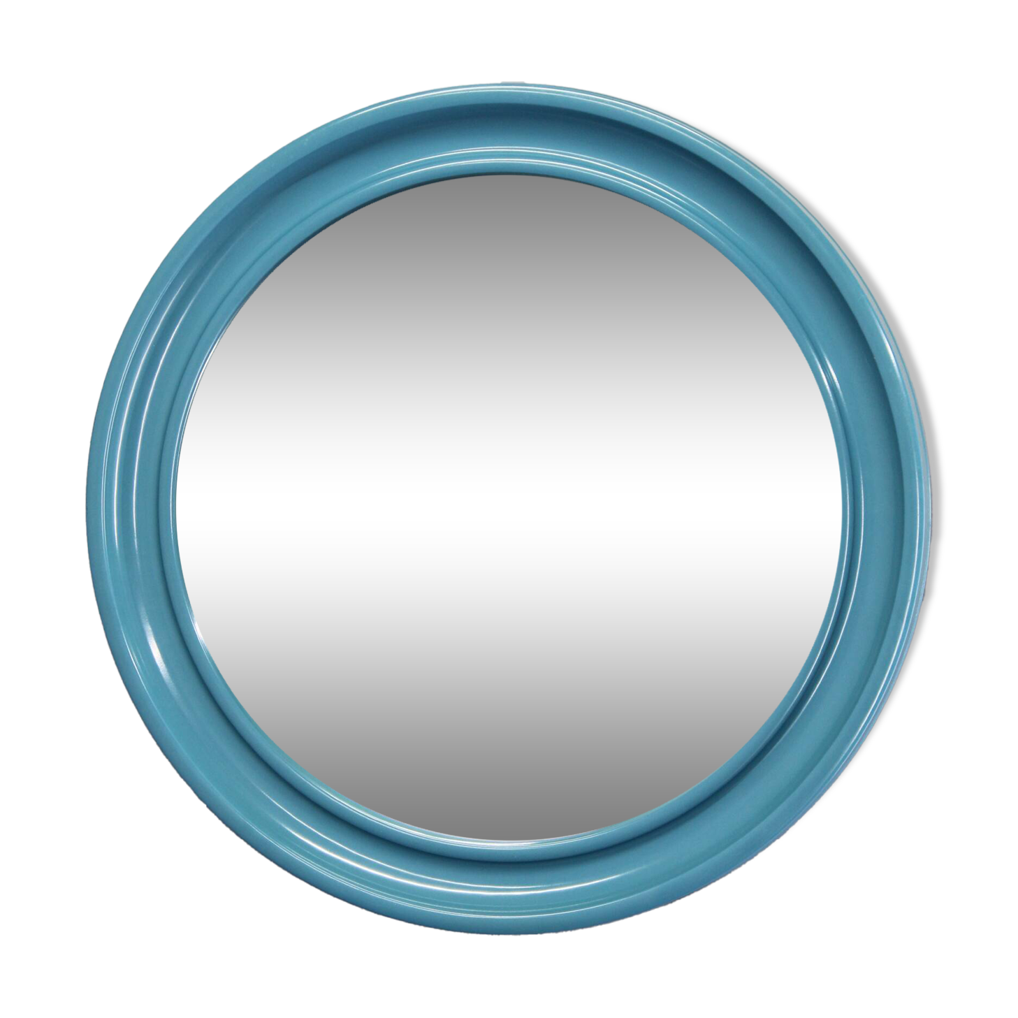 1970s Round Mirror , Italy