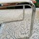 4 renovated vintage sled chairs