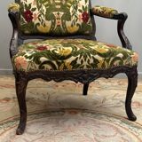 Armchair with flat back, Regency period, early XVIIIth