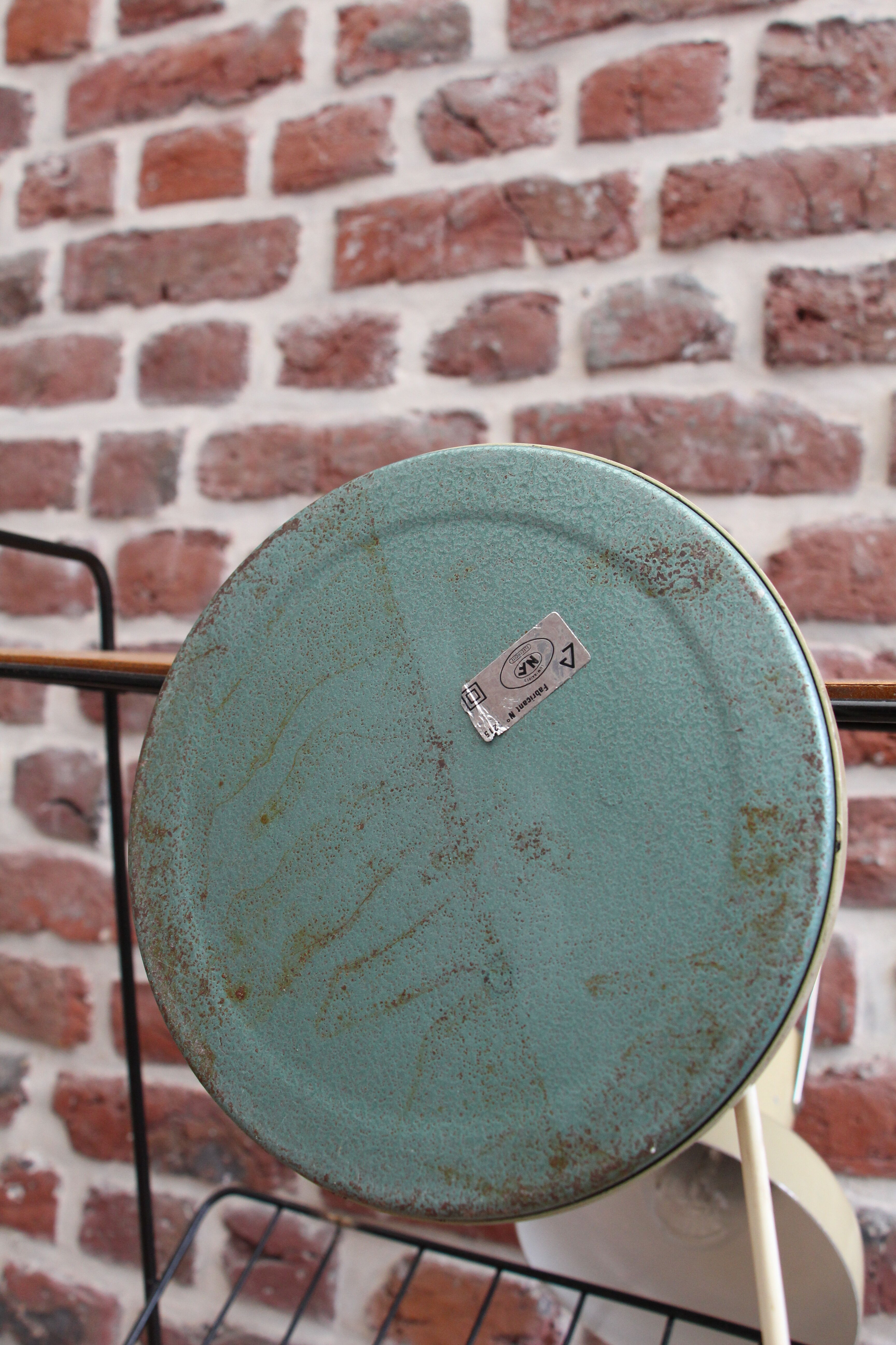 Articulated lamp Aluminor ivory 70's