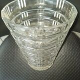 Daum crystal vase, Nancy, France, circa 1950