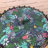Rattan sewing basket
