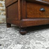 Solid oak locker room