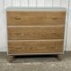 Vintage commode from the 50s-60s – cerused wood and grey