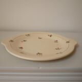 Set of 8 dessert plates with presentation plate, Béarn de Orchies Moulin des Loups model