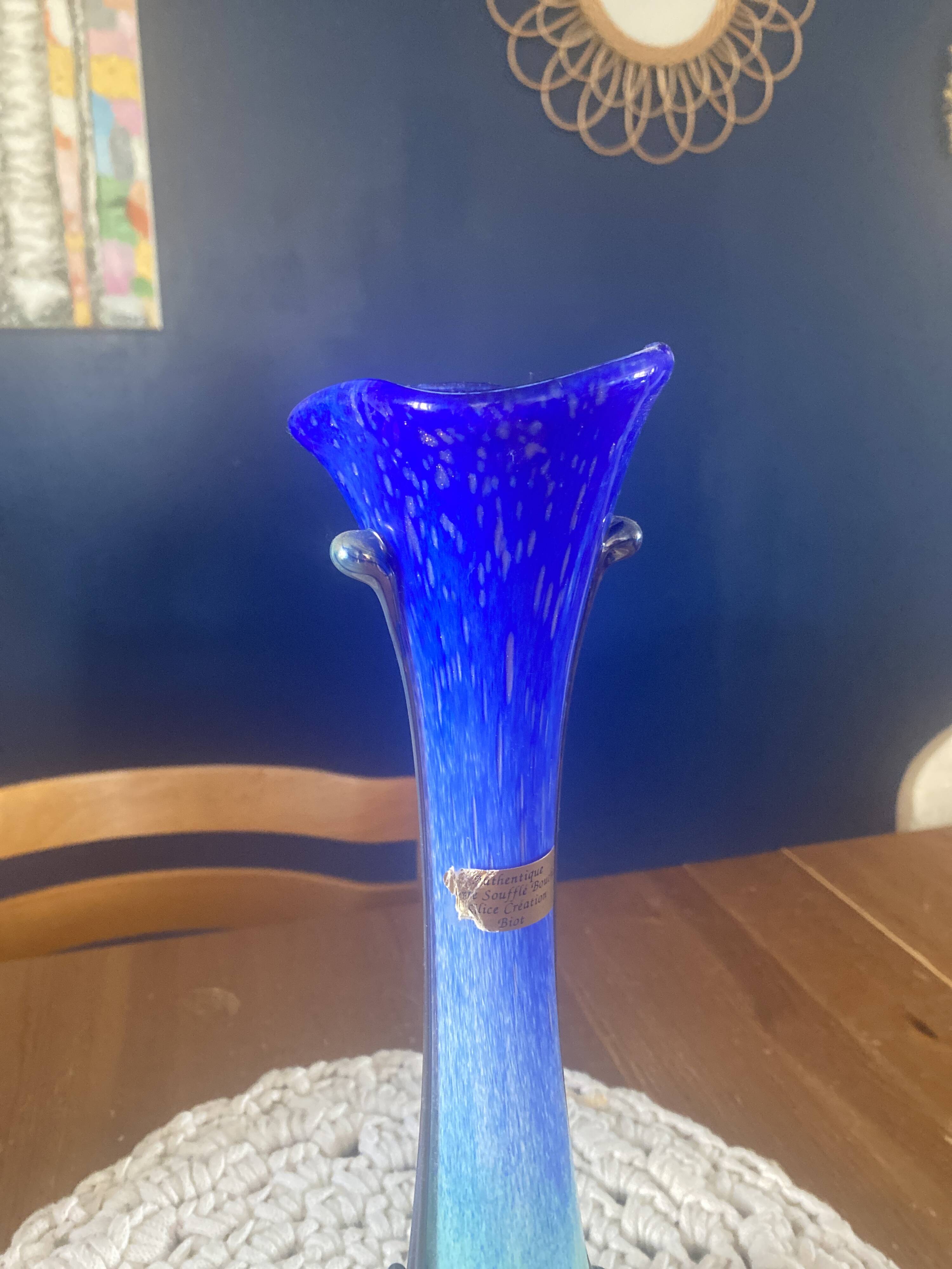 Vase Creation Biot Jean-Michel Operto
