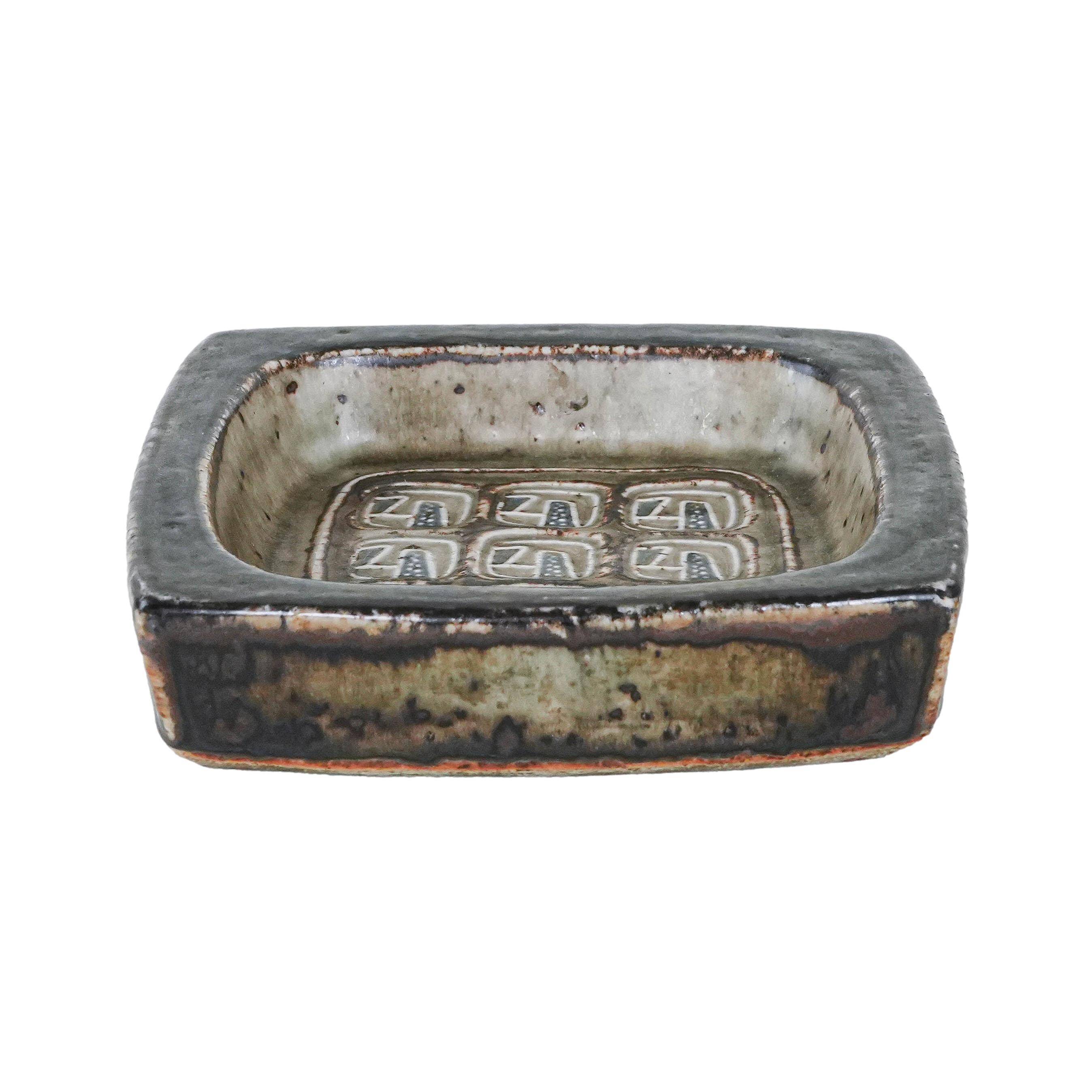Vide poche en céramique BACA, design danois, années 1960, fabriqué par Royal Copenhagen.
