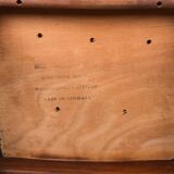 4 chaises danoises en palissandre et skaï noir par Vestervig Eriksen, 1960