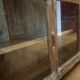 Vitrine ancienne birmane en teck