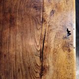 Brutalist farm table