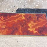 Rectangular coffee table Hervé Chapuis - 1970s