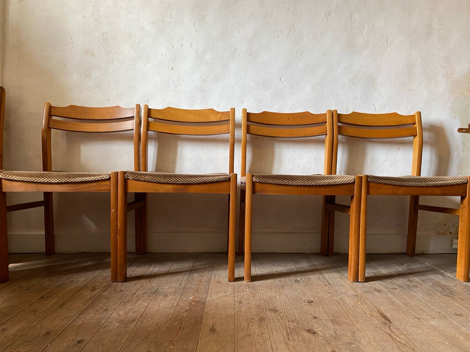 Scandinavian wooden chairs