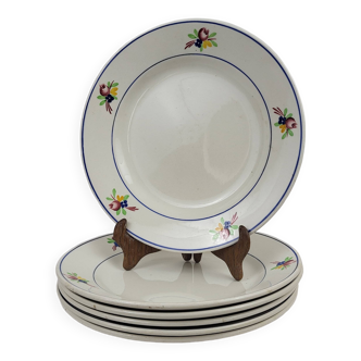 6 flat plates Gien / Nice
