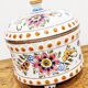 Vintage polychrome box'70 made of Delft ceramic. In perfect condition.
