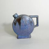 Paire de Petits Vases Verseuses Art Déco en Grès Émaillé