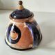 Red earthenware teapot