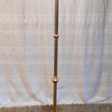 Tripod floor lamp in gilded brass – 60s/70s