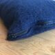 Paire de coussins bleus