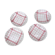 Pink vichy tile plates