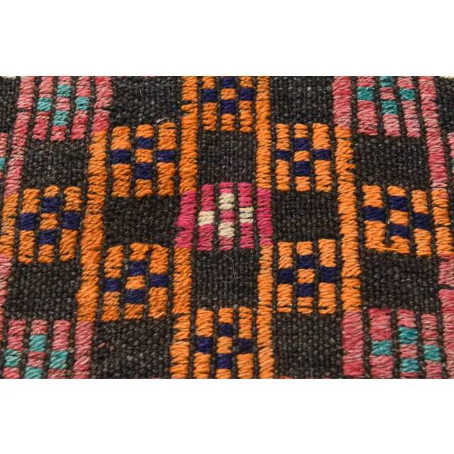 Vintage Turkish Oushak Handmade Wool Cotton Orange Area Rug 172x320