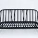 Mid-20th century Ercol Black wood sofa 3 seater