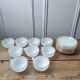 Tasses opaline arlequin arcopal