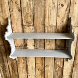 Old patinated shelf