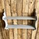 Antique shelf in weathered wood