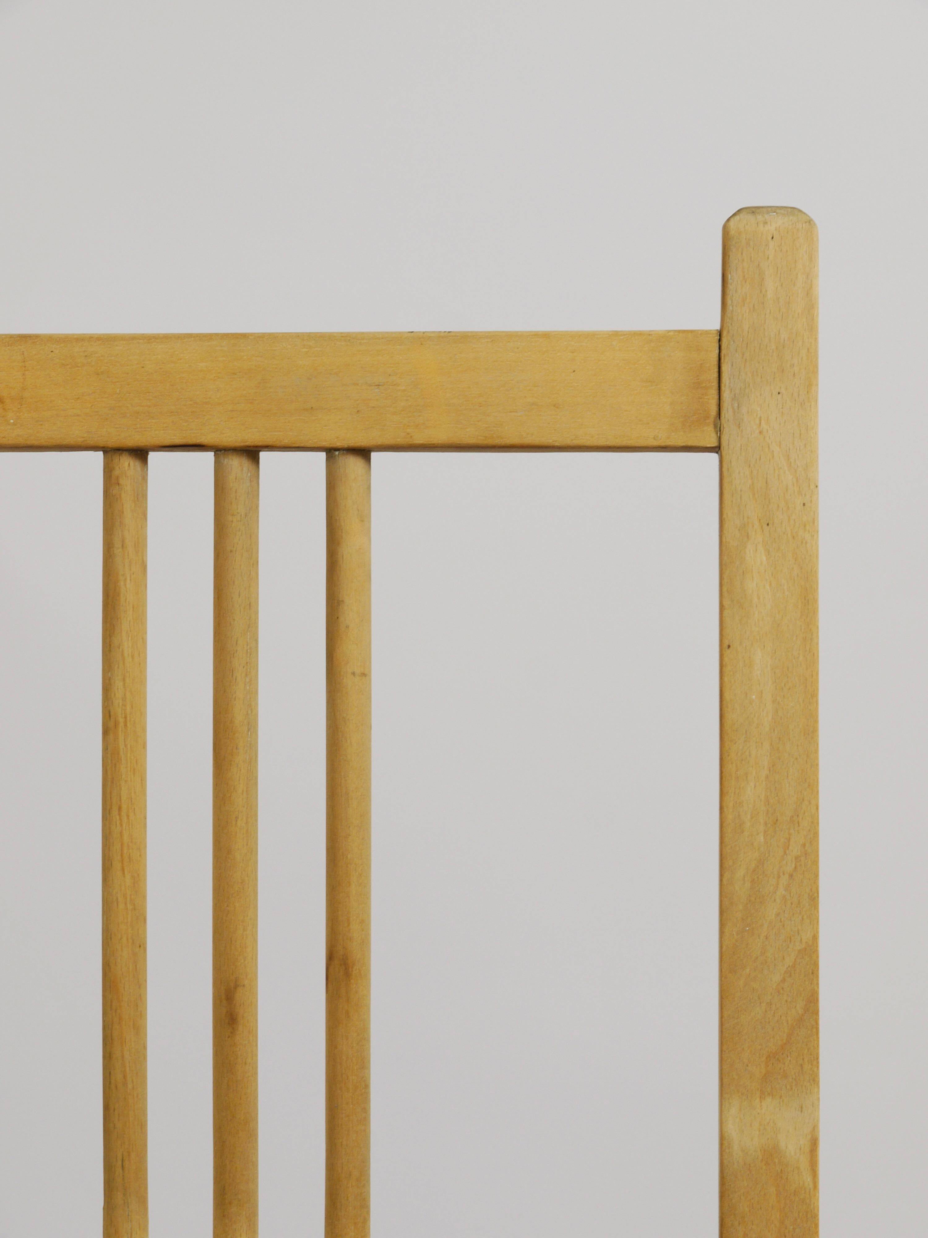 Folding metamorphic library ladder, Arts & Crafts, Vienna, 1900s