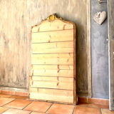 Old mirror with pediment nineteenth