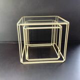 2 Tables Vintage Max Sauze Isocèle France Désign 1970 Iconique