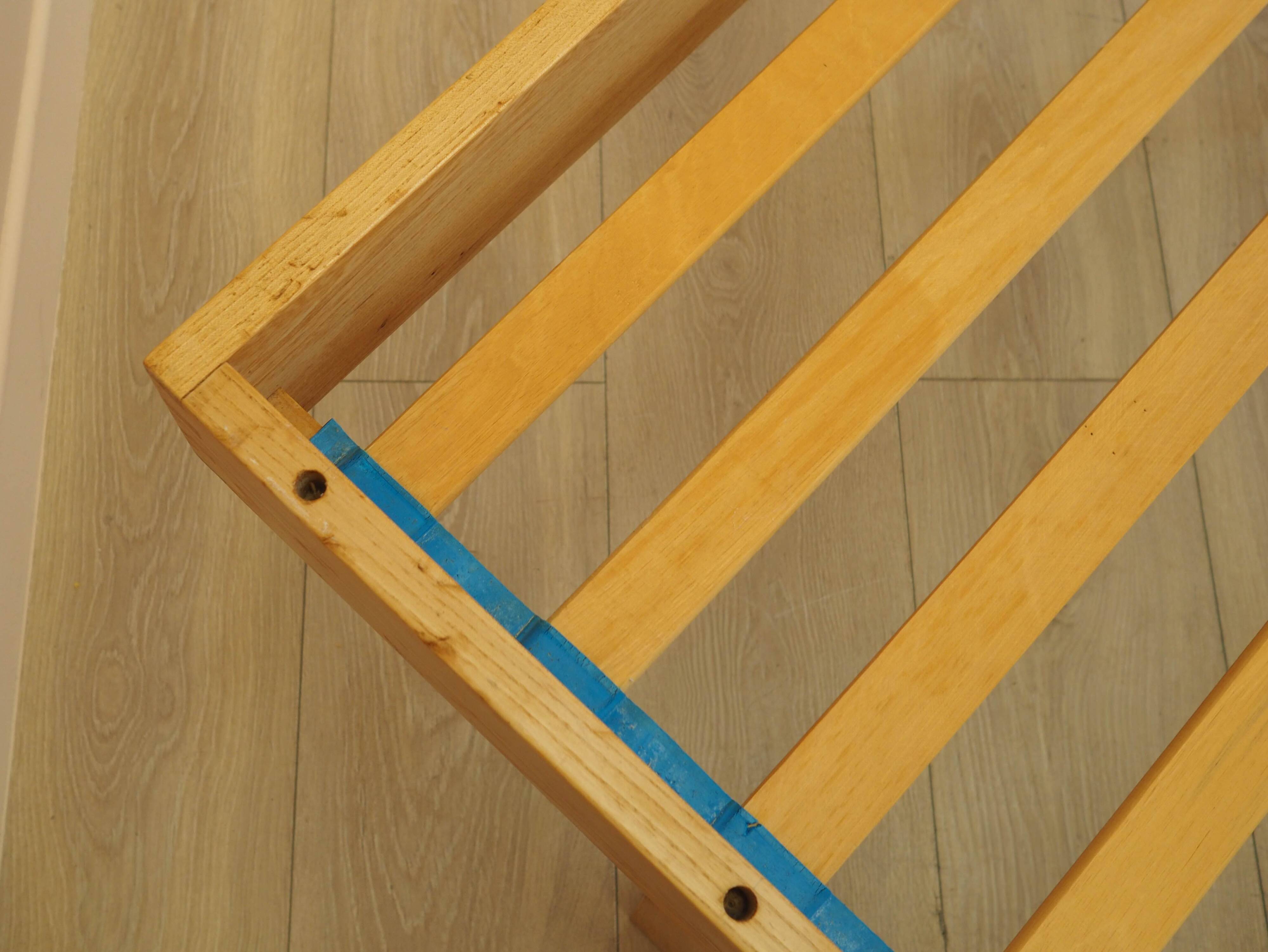 Ash bed, Danish design, 1970s, made in Denmark