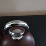 Salt and pepper mill set on base