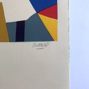 Roland BIERGE, Montfermeil, 1978. Lithographie originale signée au crayon