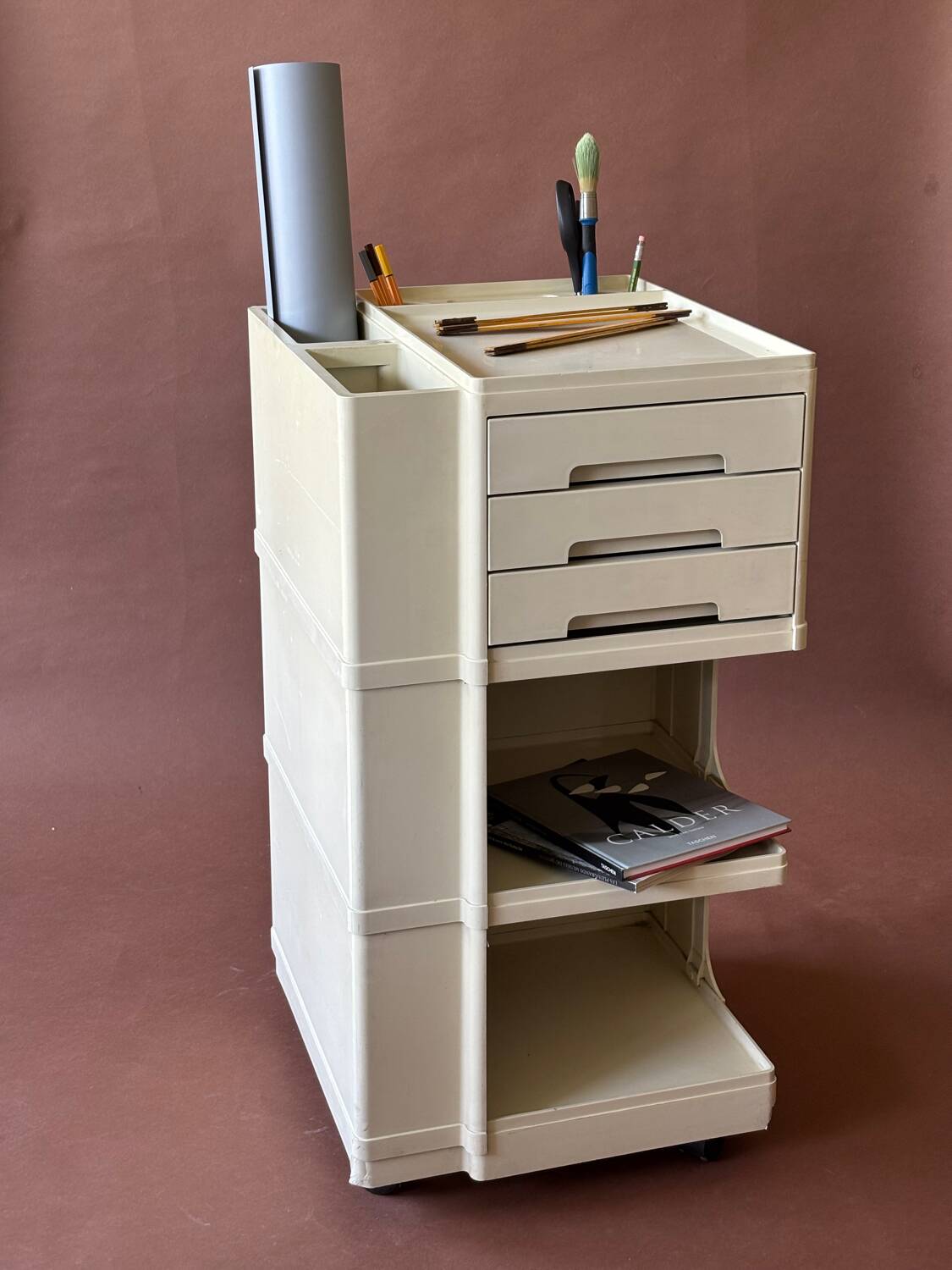 Architect's trolley by Giovanni Pelis for Stile Neolt Italy