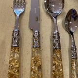 Couverts Bugatti Aladdin paillettes Or