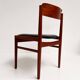 Set Mid Century Danish dining chairs attributed to Korup Mobelfabrik, 1960s