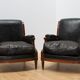 Pair of Louis XVI style armchairs