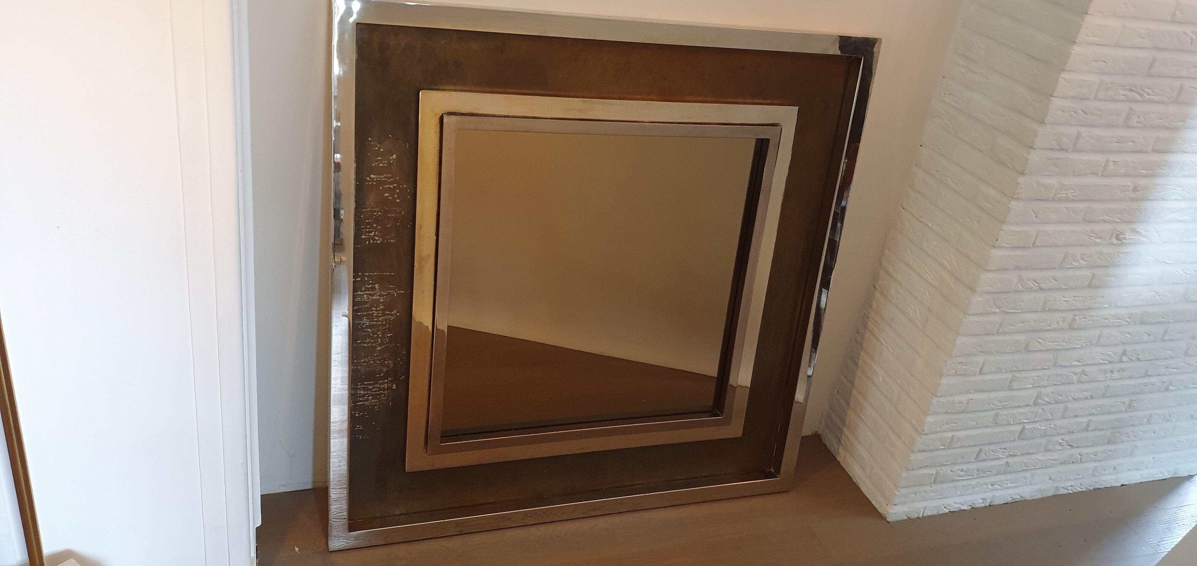 Belgo chrome mirror  70s