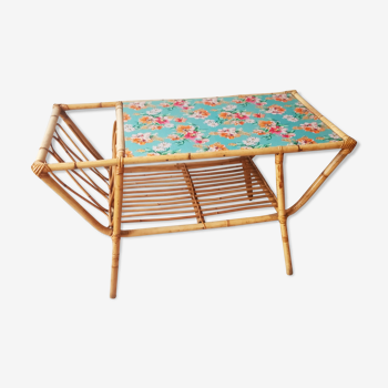 Table in rattan 50s