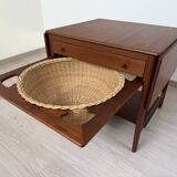 Scandinavian sewing table by Hans Wegner from the 1960s.