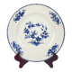 Flat plate "Grand bouquet", Boch brothers, La Louvière, Belgium, 1920