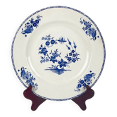 Assiette plate "Grand bouquet", Boch frères, La Louvière, Belgique, 1920